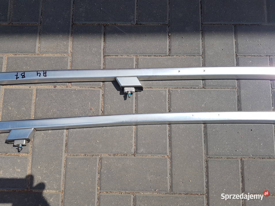 AUDI A4 B7 KOMBI RELINGI DACHOWE RELING CHROM Rok produkcji 2007 Turek