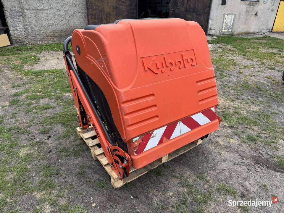 Kosz na trawę wysoki wysyp turbina ssawa rura