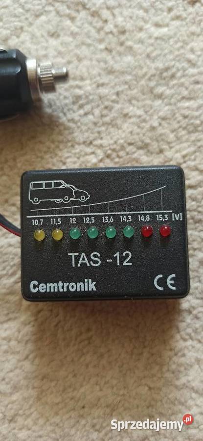 Wskaźnik naładowania akumulatora 12V Białystok