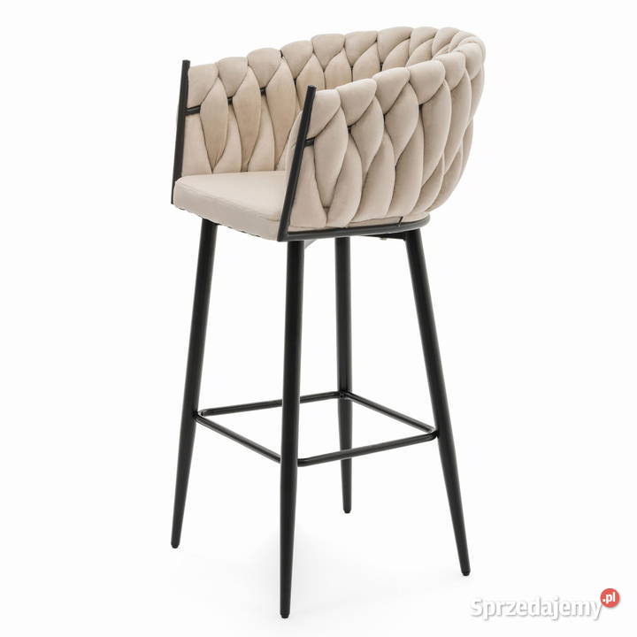 Beżowy Hoker Tapicerowany Latina Wysyłka 24H Tarchały Małe sprzedam