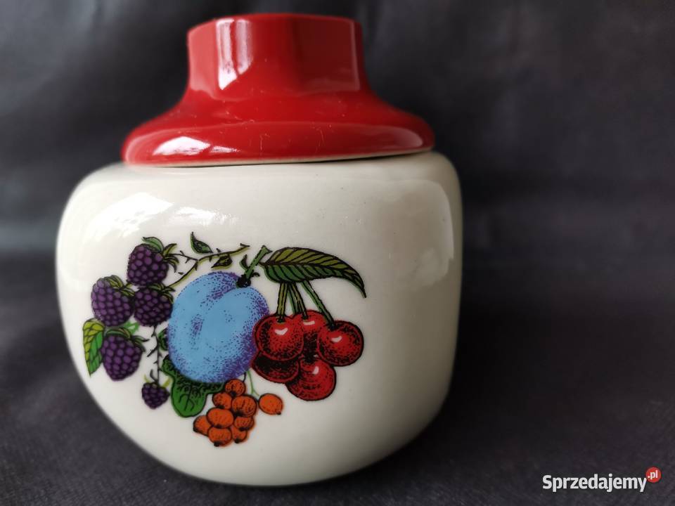 Stary pojemnik porcelana porcelit Chodzież śląskie Katowice