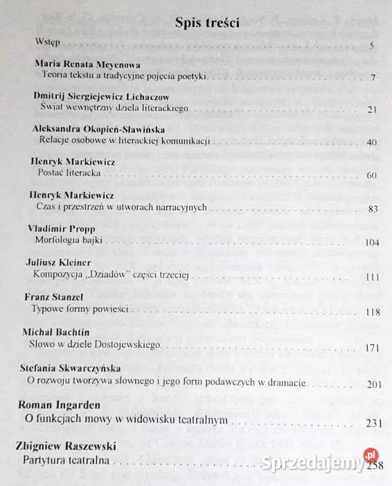 Poetyka Opracowania A Chojnacki Chełm sprzedam