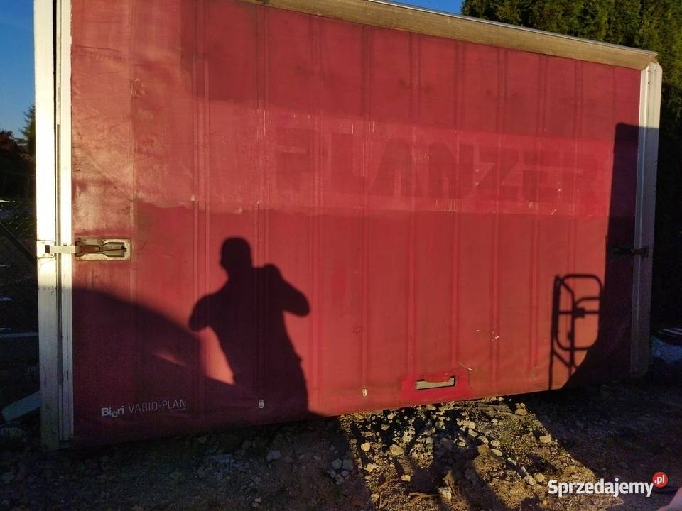 Kontener samochodowy dostawcze sprzedam