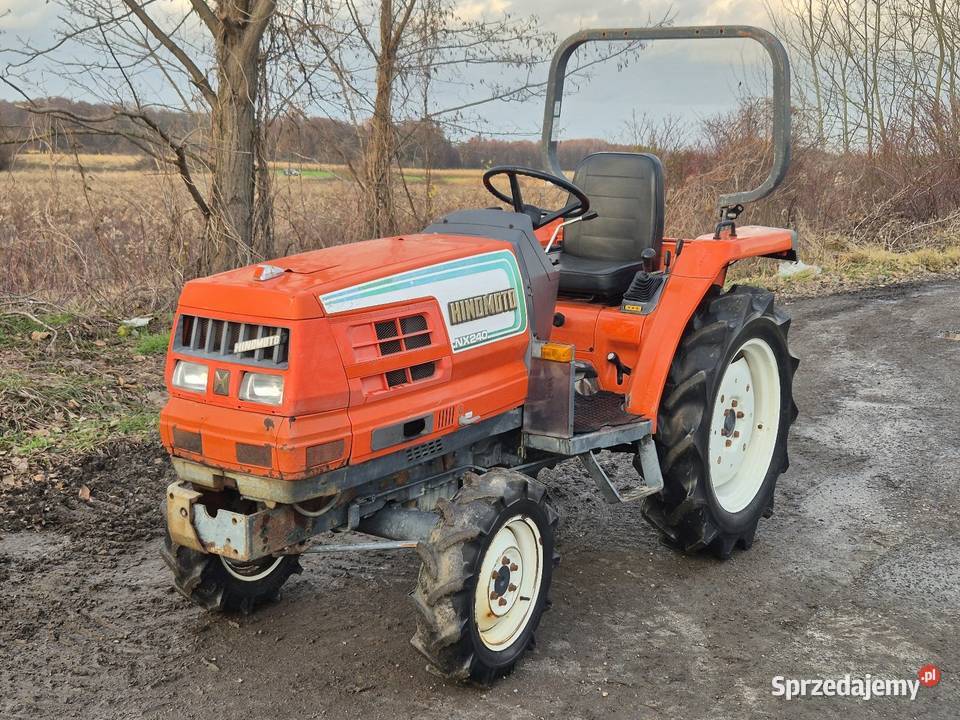 Witamy serdTraktorek traktor HINOMOTO N240D 24 Kubota dolnośląskie Małuszyn