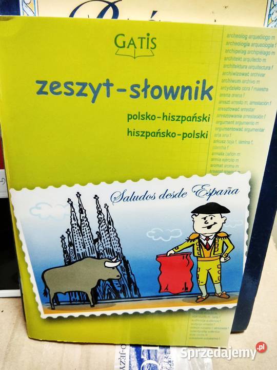 Zeszyt ćwiczeń słownik polsko hiszpański Warszawa