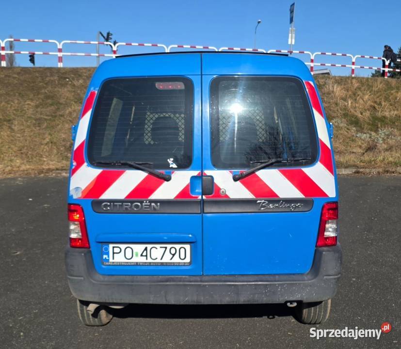 Citroen BERLINGO 14 PbGAZCNG OKAZJA VAT 23 Poznań sprzedam