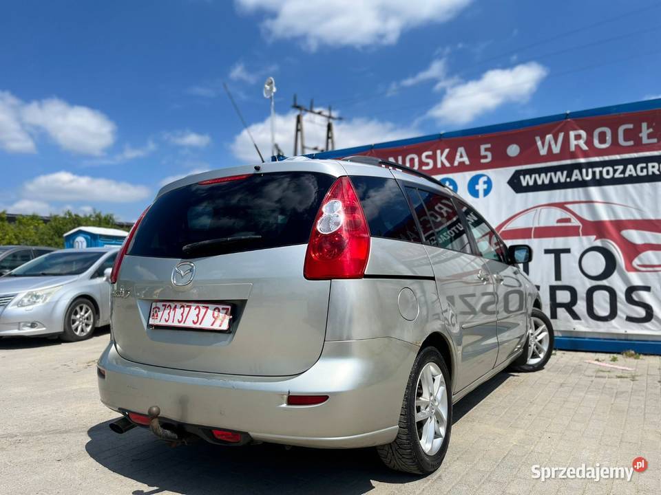 Mazda 5 20 Diesel 2006 7 osobowa Alufelgi Dl Wrocław