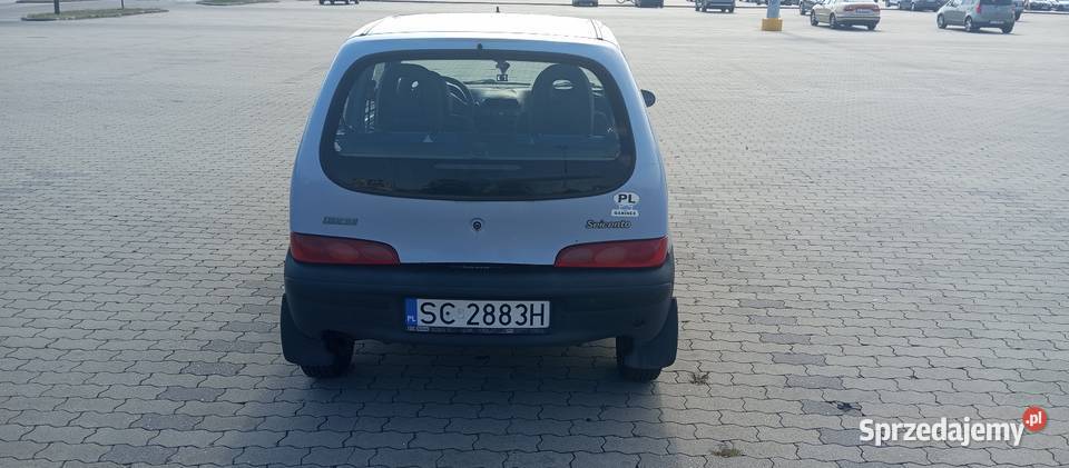 Fiat Seicento 11 lpg dostawcy Uber eats Glovo nieuszkodzony śląskie Częstochowa