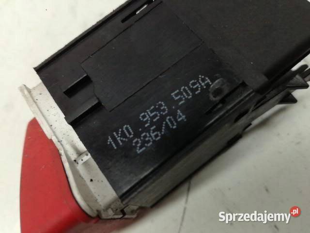 PRZEŁĄCZNIK AWARYJNYCH 1K0953509A Volkswagen