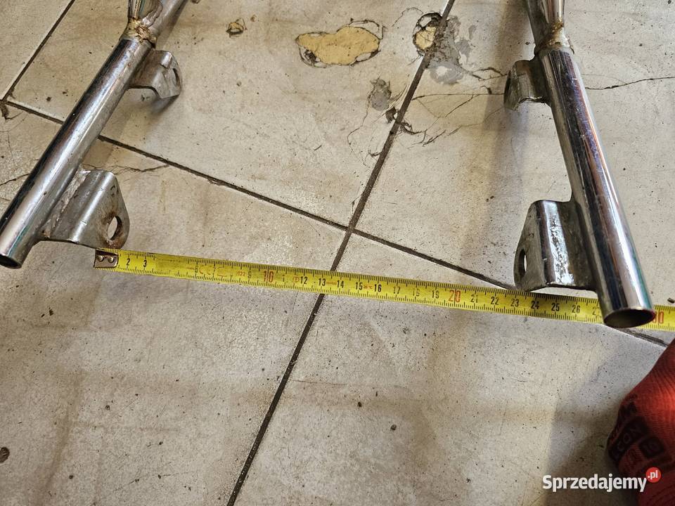 Bagażnik motocyklowy chrom stelaż pod kufer Jelenia Góra