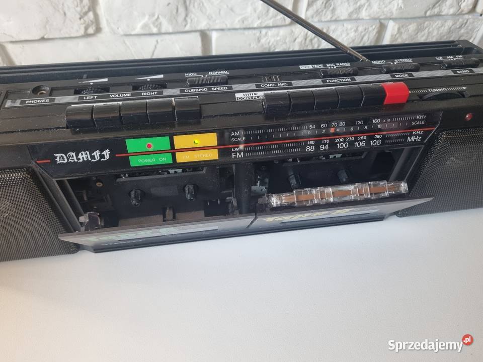 Radiomagnetofon Jamnik DAMFF radio PEWEX lata