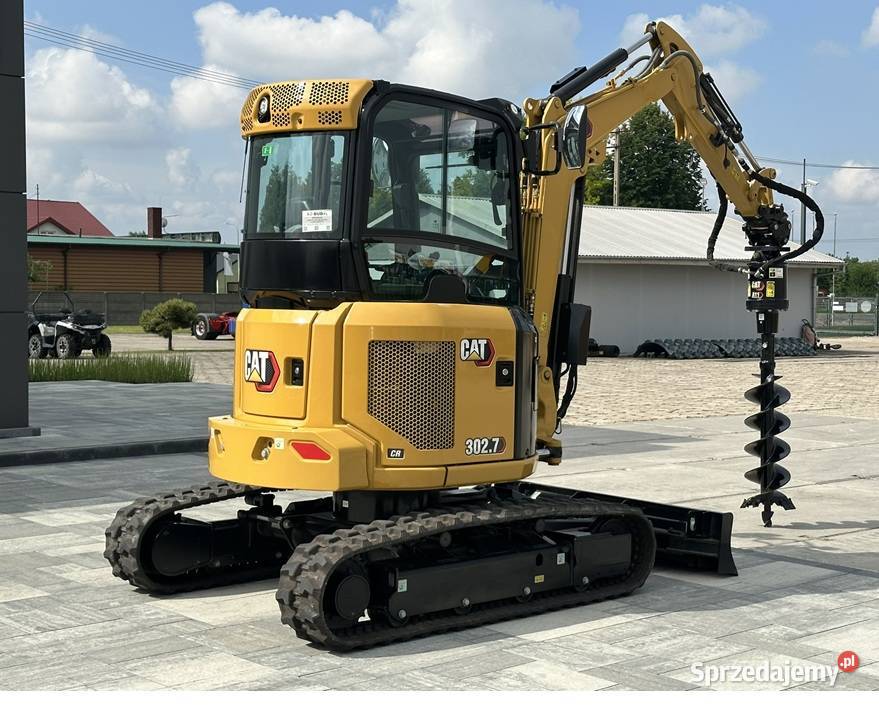 FABRYCZNIE NOWA MINIKOPARKA CATERPILLAR 3027 CR