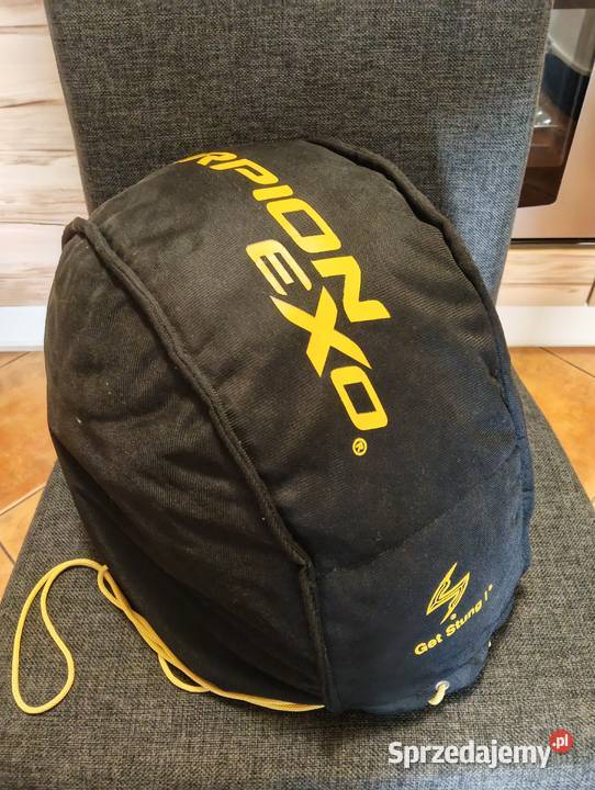 Kask otwarty Scorpion Exo220 czarny mat pomorskie Bytów
