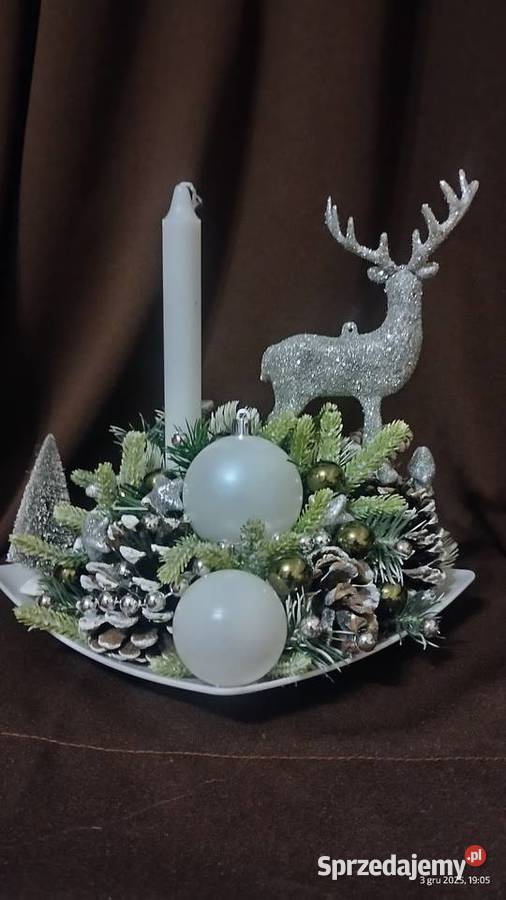 Stroik świąteczny bożonarodzeniowy Koszyce
