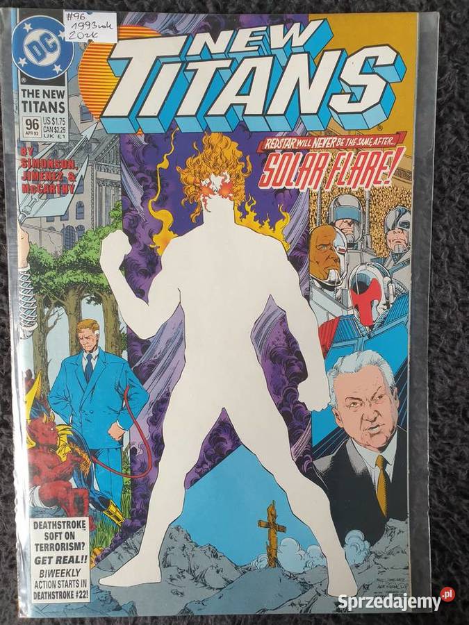 Titans zestaw 8 oryginalnych komiksów DC USA pomorskie