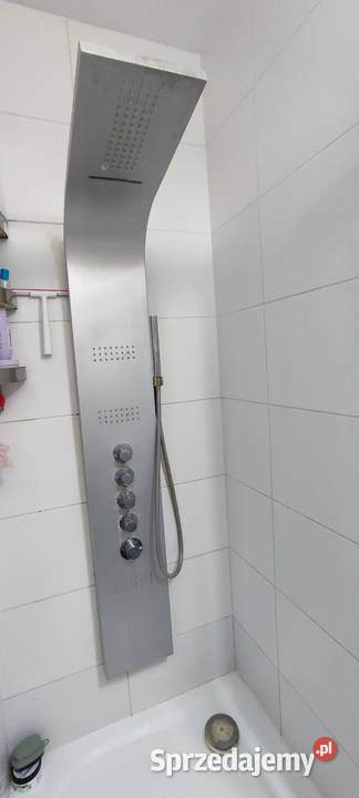 Panel prysznicowy Corsan szary Stan db Łask