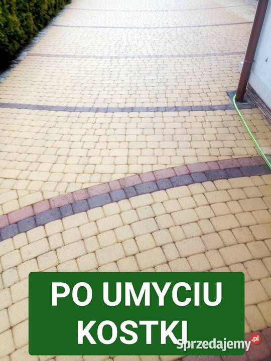 Mycie kostki brukowej Usługi Lubawa