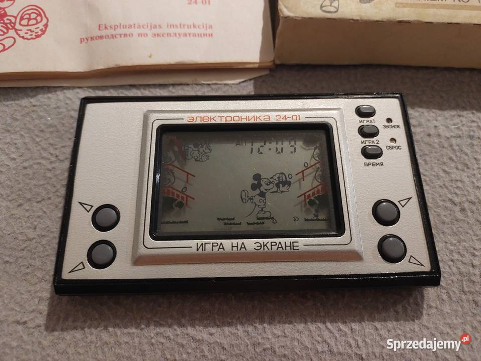 Stara gierka Elektronika 2401 myszka miki Pozostałe Tczew sprzedam