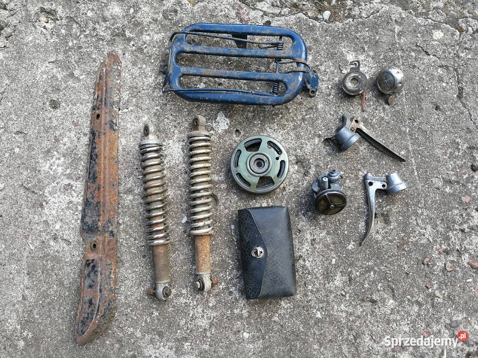 Romet Komar Motorynka Magneto Gaźnik Bagażnik Części Suwałki