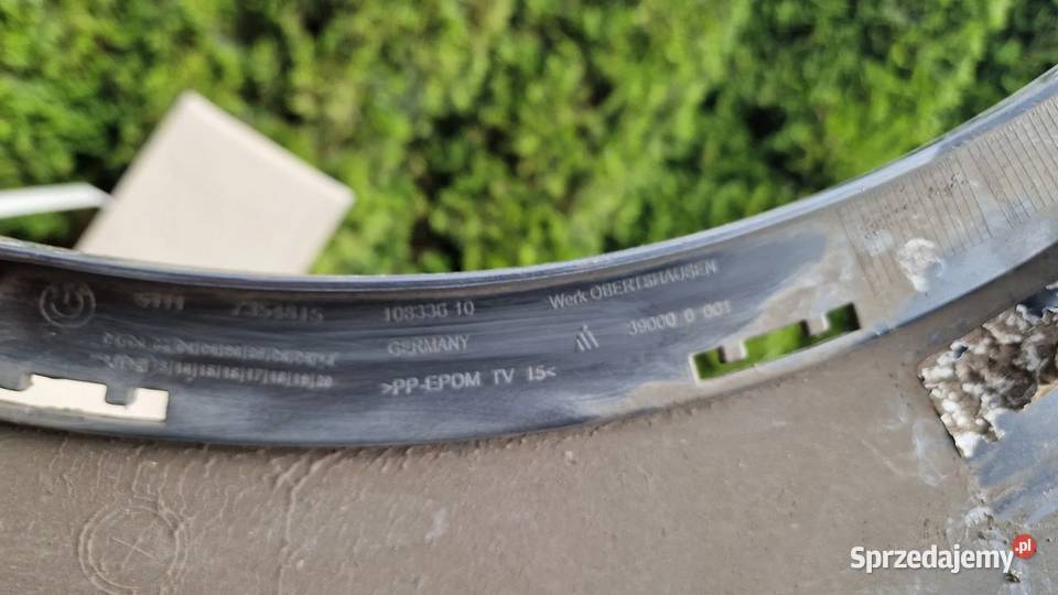 BMW 5111 7354814 F48 zderzak przód Słowikowo sprzedam