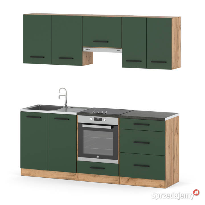 Kuchnia Mała Nowoczesna 20m Modułowa Z Blatem Kuchenne Elbląg