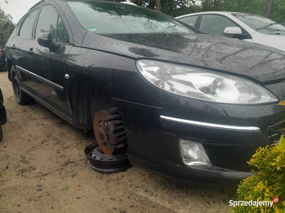 Peugeot 407SW 27hdi 204 2009r z de kombi czarny wspomaganie kierownicy Szamotuły