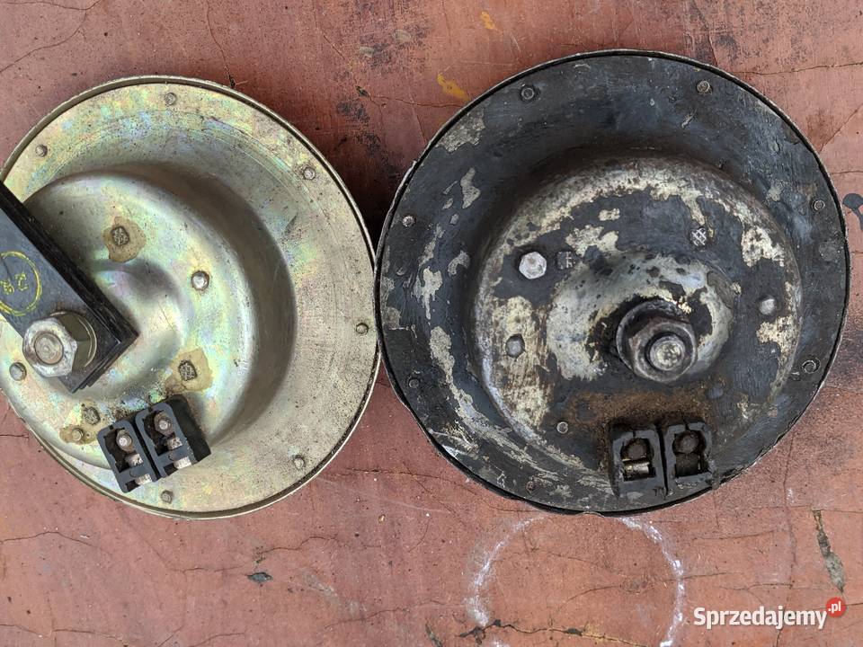 Sygnal klakson Milicja PRLBelma 12V niski ton24 Stalowa Wola