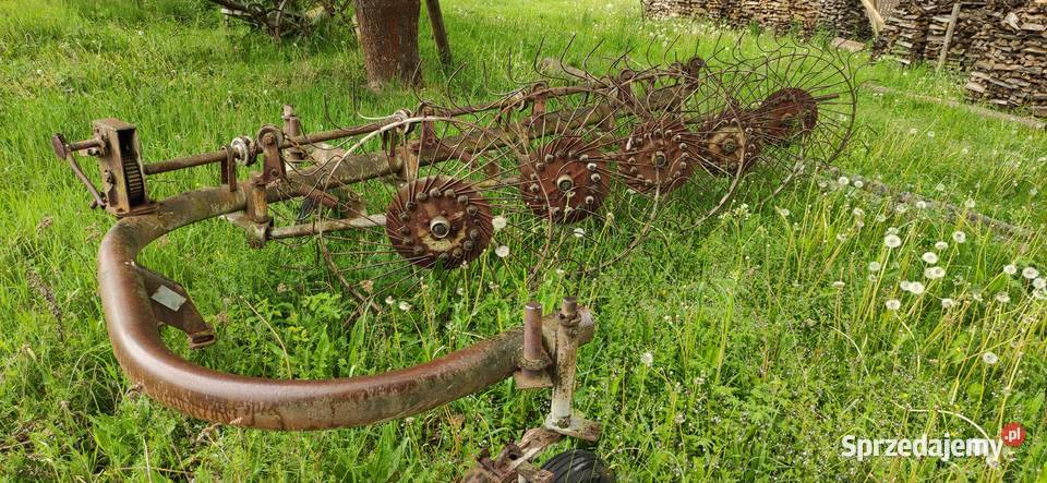 Zgrabiarka Przetrząsarka do siana mazowieckie Szydłowiec