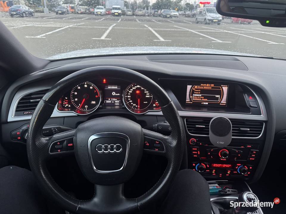 Audi A5 20 TFSI 211 2010 r manualna skrzynia manualna A5 śląskie