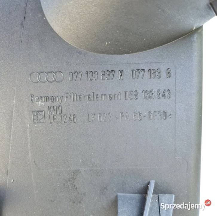 OBUDOWA FILTRA POWIETRZA AUDI A6 C5 S6 42 B ASG osobowe Działoszyce