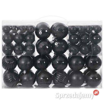vidaXL Bombki świąteczne 100 czarne 346 Warszawa sprzedam