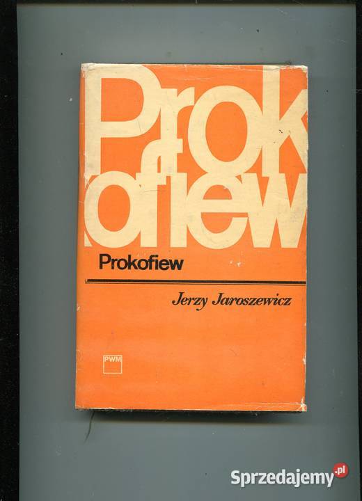 Prokofiew Jerzy Jaroszewicz Rok wydania 1983 Szczecin