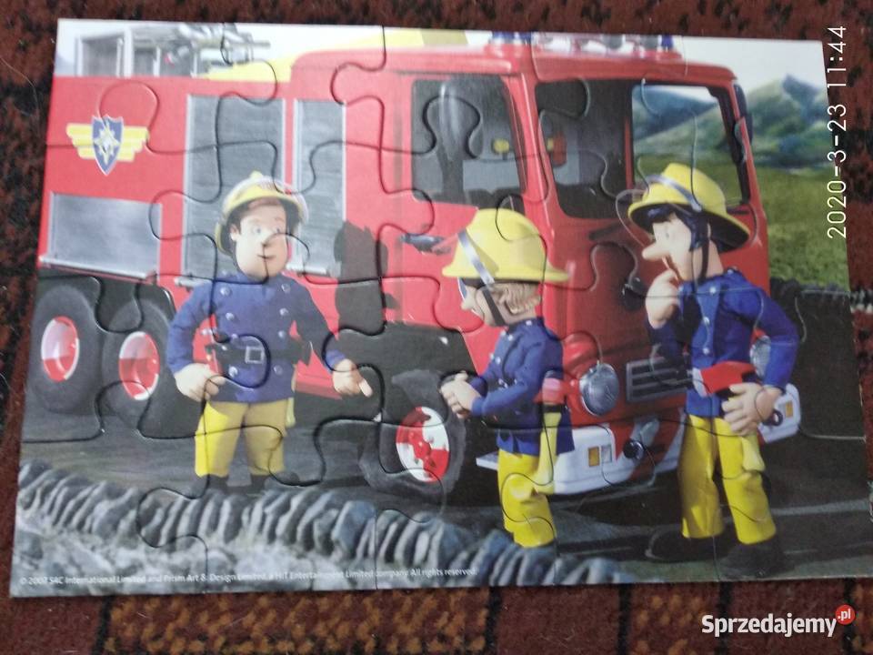 puzzle strażak sam wielkopolskie Poznań