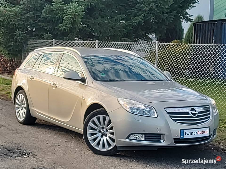 OPEL INSIGNIA 18 BENZYNA srebrny Leszno