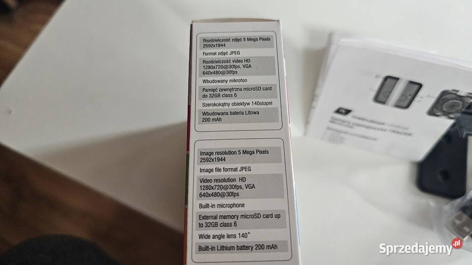 Mini Cube Camera 1080P Video 120 Wide Angle 32GB Szprotawa