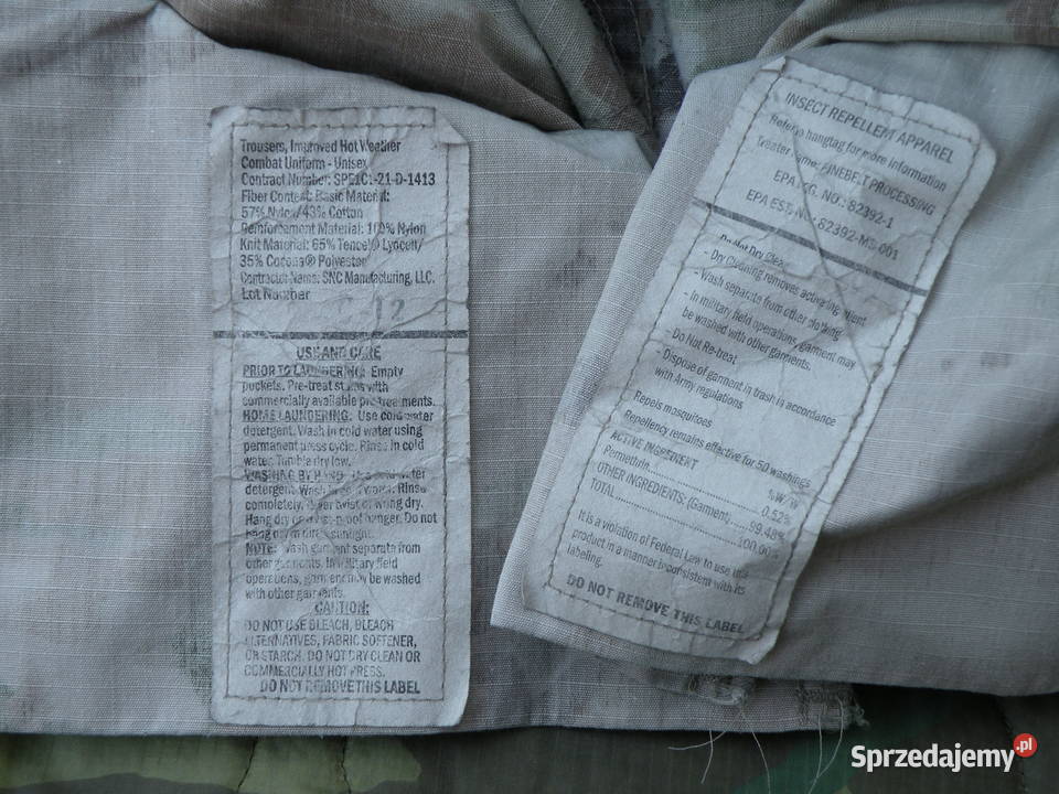 Spodnie IHWCU multicam ocp large short Wrocław