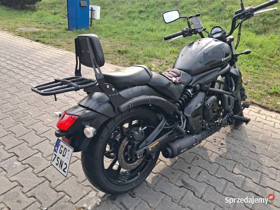 Kawasaki Vulcan 650 S niski przebieg książka pomorskie Gdańsk