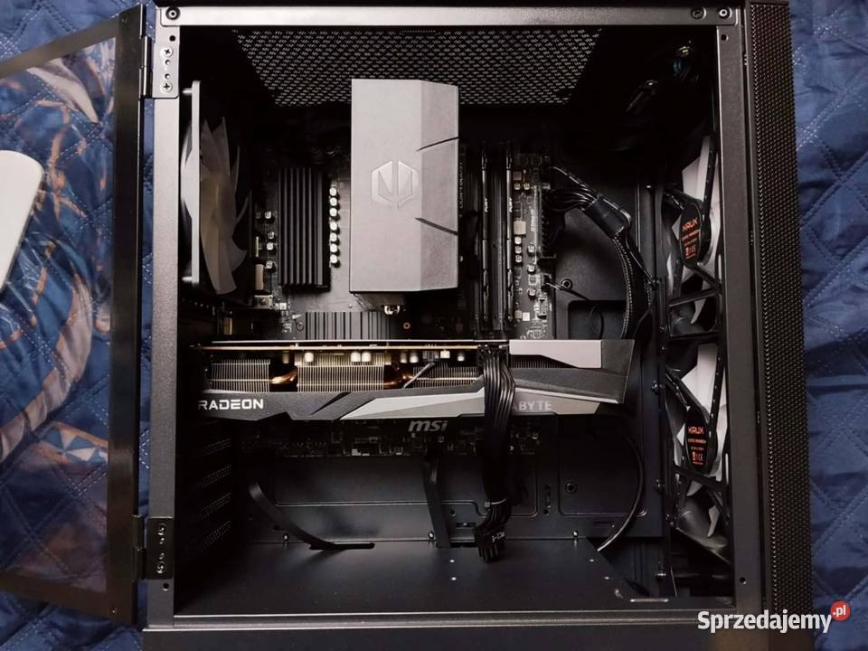 Zestaw komputerowy AMD Ryzen 5600 Gigabyte LCD