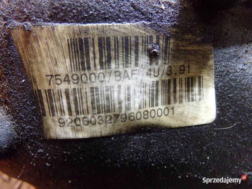 BMW X3 E83 25 B 07r 192 most dyfer przod 7549000