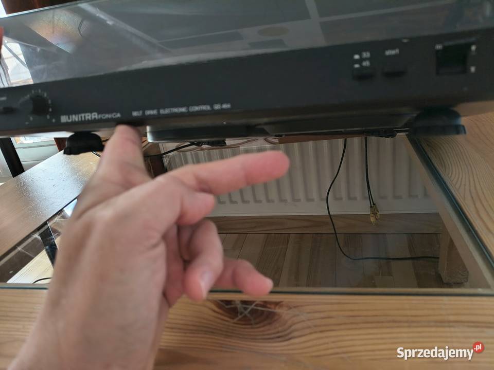 Gramofon adapter UNITRA Fonica GS464 działający Warszawa