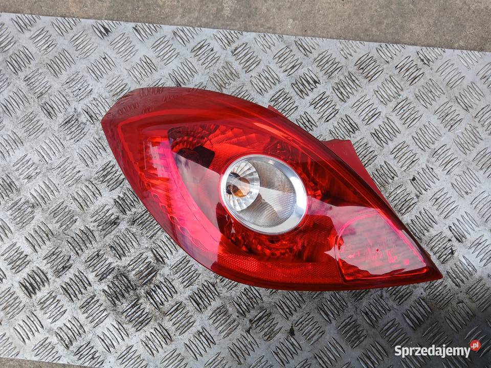 Lampa lewa tylna 13186350 Opel Corsa D 4 EU 3D Radłów sprzedam