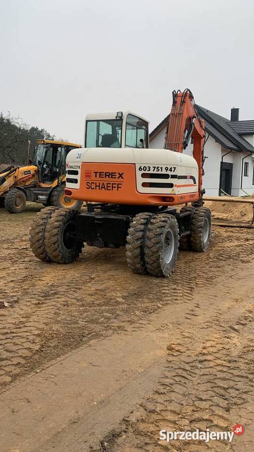 Sprzedam koparkę kołową używaną Schaeff Terex Oleszno