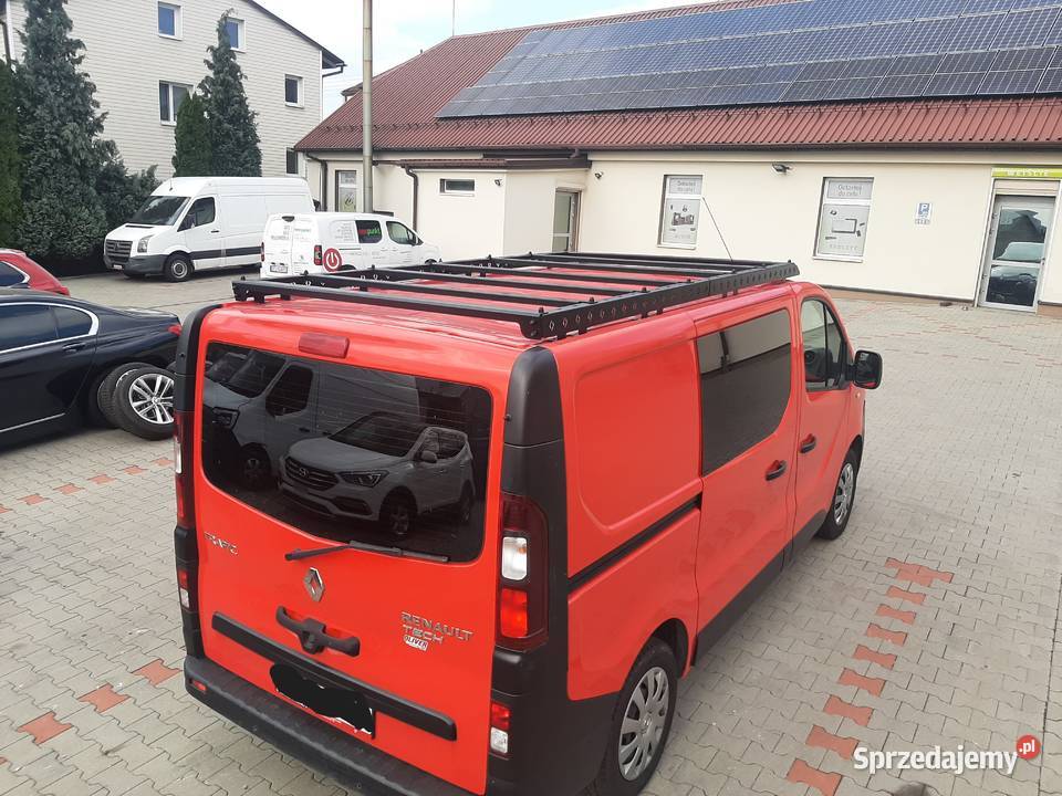Bagażnik dachowy Trafic Vivaro Talento Primastar Relingi dachowe Pajęczno