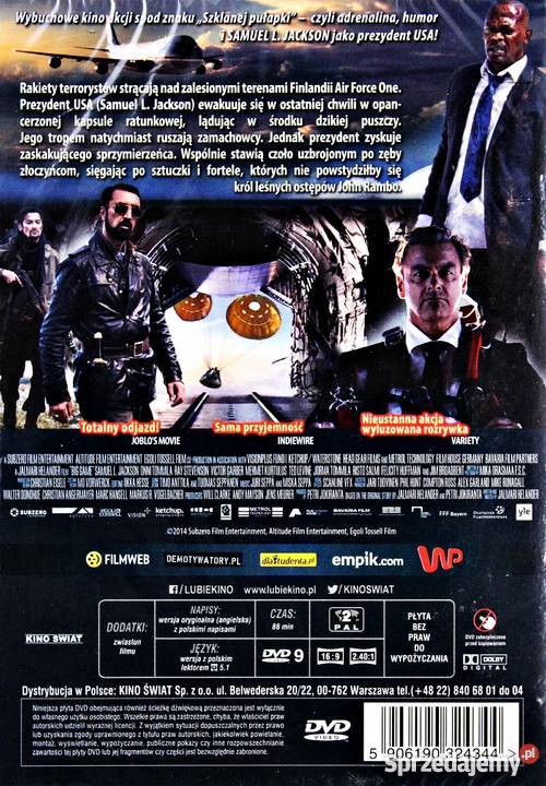 POLOWANIE NA PREZYDENTA SAMUEL L JACKSON wielkopolskie sprzedam