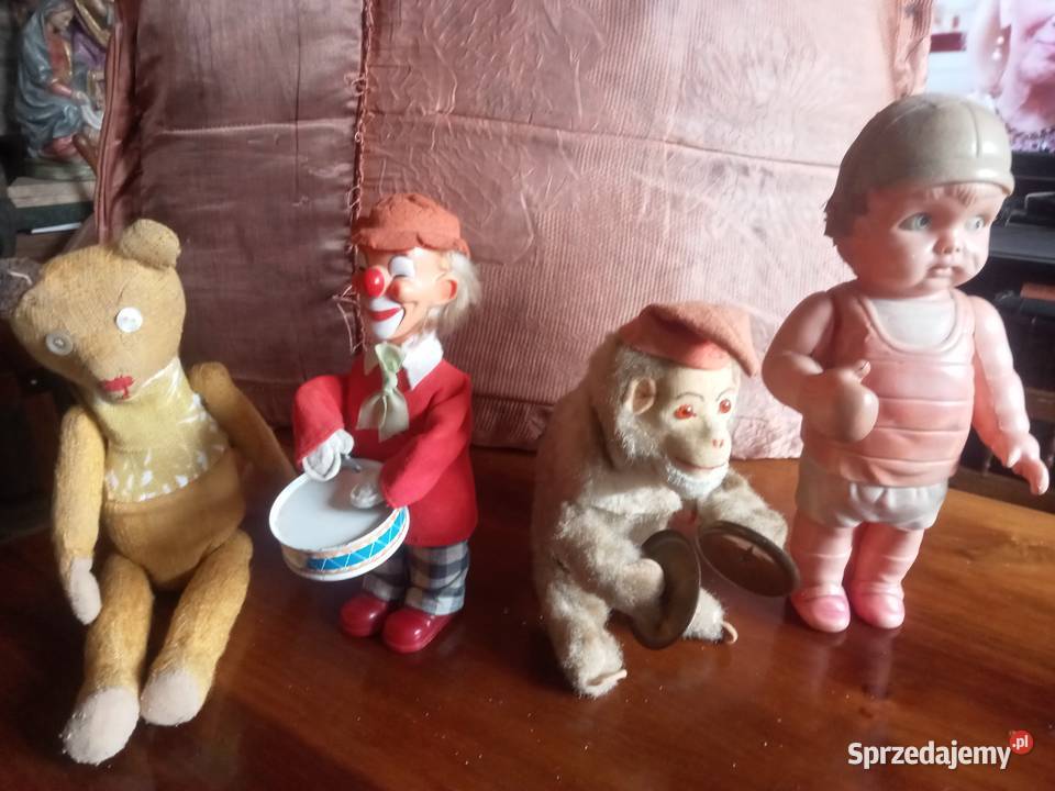 Stara zabawka kolekcjonerska Clown Małpka Bobas Pozostałe Grójec