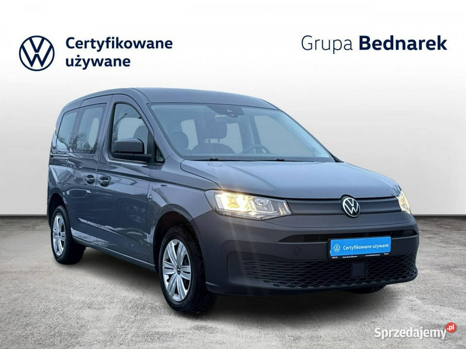 Volkswagen Caddy Bezwypadkowy Salon Polska 4/5 łódzkie Łódź