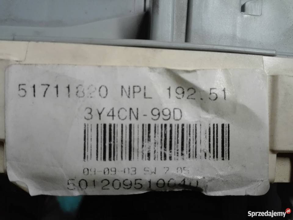 Bsi Fiat stilo 14 16v 16 16v 19 jtd Układ elektryczny Mieleszyn
