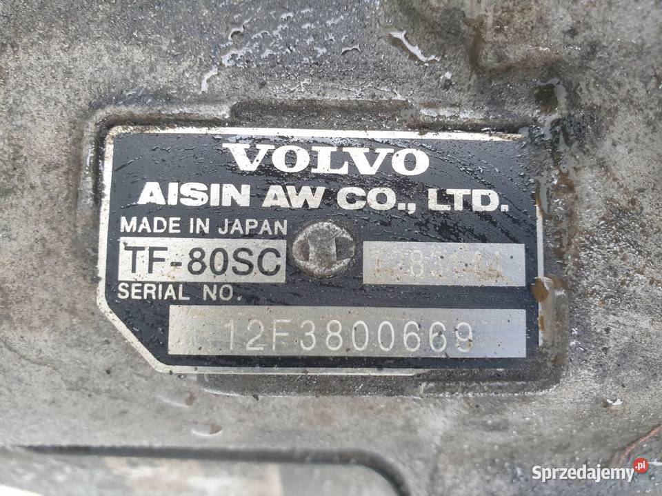 AUTOMATYCZNA SKRZYNIA BIEGÓW Volvo V70 III XC70 Rudka