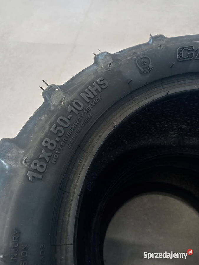 Opony rolnicze 18x8510 Kubota bx 231 Bx 261 Łańcut sprzedam
