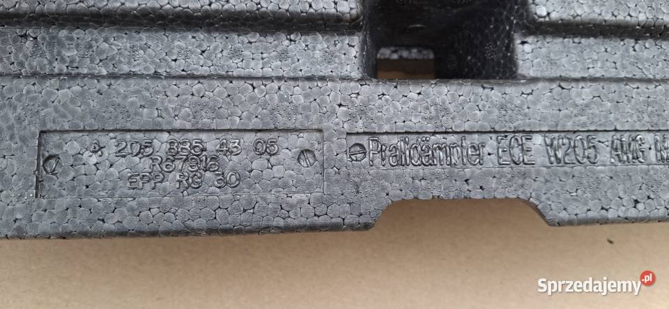 MERCEDES CKLASA W205 LIFT AMG ABSORBER ZDERZAKA lubuskie Bieleń